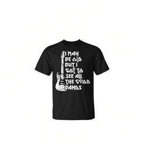 Puedo parecer viejo, pero vi todas las mejores bandas - Camiseta - Product Image 2