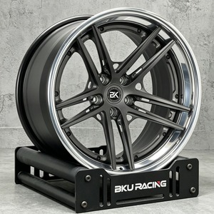 Jantes Bku Custom 3 pièces forgées 5x130 pour <span class=keywords><strong>Porsche</strong></span> 911 992 <span class=keywords><strong>Turbo</strong></span> 991 997 Carrera <span class=keywords><strong>S</strong></span> 718 <span class=keywords><strong>Taycan</strong></span> 19 20 21 pouces, jantes en alliage profond - Product Image 2
