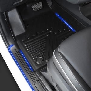 พรมปูพื้นรถยนต์ TPE 5 มิติ กันลื่น กันน้ำ พิมพ์โลโก้ได้ สำหรับรถยนต์ฮุนได คัสโต้ ปี 2021-2022 - Product Image 1