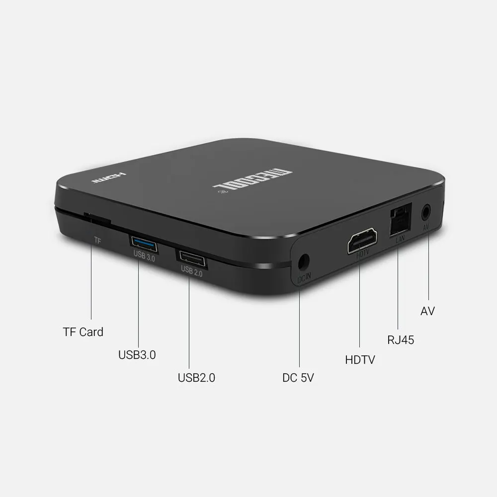 MECOOL KM9 PRO IVI Version Wholesale Certified Android 10.0 4K Voice Controller Dual WiFi 100M Lan Smart Android TV BOX