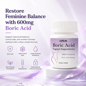 Cápsulas Vaginales de Ácido Bórico, Cuidado Íntimo, Equilibrio del pH Femenino, Control de Olores, Supositorios de Ácido Bórico, Venta al por Mayor - Product Image 3