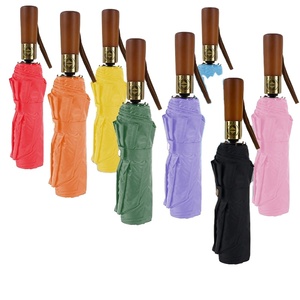 Parapluies pliables personnalisés avec logo imprimé, nouvelle conception, vente en gros, cadeau publicitaire, parapluies de marque - Product Image 1