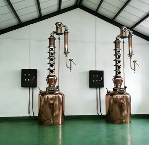 Equipo de Destilación de Ginebra y <span class=keywords><strong>Whisky</strong></span> Eléctrico de Cobre Puro de <span class=keywords><strong>200</strong></span> L, Condensador, Cesta para Ginebra, Alambique para Elaboración de Vodka en Casa/Fábrica, 2 Años de Garantía - Product Image 4