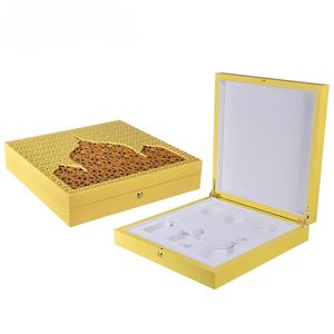 Caja de Madera Rectangular de MDF de Lujo Hecha a Mano con Grabado Hueco y Soporte de EVA, Capacidad para 6 Botellas, Logotipo Personalizado, Embalaje de Regalo - Product Image 4