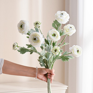 Flor de Peonía Artificial de Seda, Alta Simulación, Decoración para Bodas y Hogar, Arreglo Floral - Product Image 3