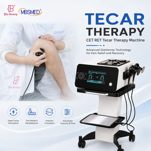 Máquina Profesional de Terapia Tecar, Dispositivo de Diatermia Capacitiva y Resistiva de Radiofrecuencia Monopolar para Alivio del Dolor con Calor Profundo - Product Image 1