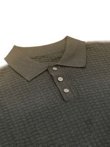 Camisa de punto Polo de Vietnam Hilo de lana Tamaño personalizado Logotipo de color Transpirable Cómodo para uso diario y Deportes - Product Image 2