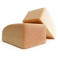 FDFIT FD-179 Support de pompes parallèles en bois avec barres de pompes et poignées de préhension, durable, capacité de 300 kg pour hommes
