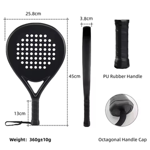 ไม้พายปาเดลคาร์บอนไฟเบอร์ T700 ของแท้จากโรงงาน แกนรังผึ้ง 16 มม. ทนทาน น้ำหนักเบา สำหรับฝึกซ้อมและการแข่งขัน - Product Image 5