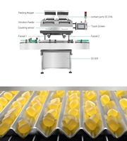 Machine de comptage de bonbons et de chewing-gums pour bouteilles en plastique, 16 canaux
