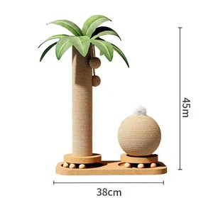 Katzen kletter rahmen, dickes Hanfseil aus massivem Holz, großes mehr schicht iges Katzen bett, integrierter Liege, hängendes Bett, Katzen kratz baum - Product Image 3