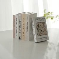 Livres décoratifs modernes, simples, ouvrables et écologiques pour salon, salle à manger, table basse, rangement et accessoires décoratifs pour la maison