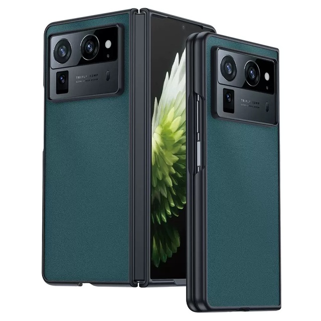 For Transsion/Tecno Phantom V Fold 2 PU Shockproof Ultra-thin Protective Fold Phone Case
