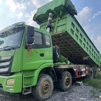 Camion benne minier diesel HOWO 8x4, benne hydraulique, transporteur de marchandises lourdes pour le transport de minerai