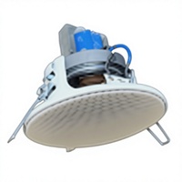 JBHKJ 813C Audio Plafon Bertenaga AC 6W 70/100V Cangkang Logam 3-Inci 1 Kanal Respon Frekuensi 130-20KHz Pasif Bersertifikasi ROHS