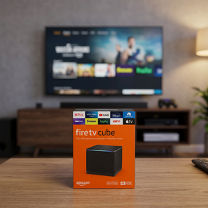 Fire TV Cube รุ่นที่ 2 เครื่องเล่นสื่อสตรีมมิ่งพร้อมรีโมทสั่งงานด้วยเสียง Alexa กล่องใหม่ พลาสติก ของแท้จากโรงงาน - Product Image 3