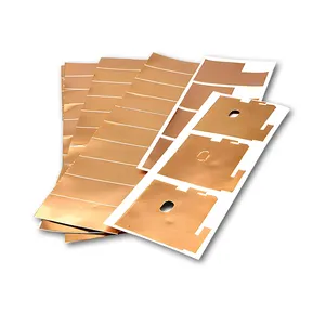 HWK ODM Custom Shape Copper Foil Tape Pad Conductive Copper Tape Gasket