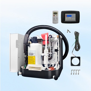 For Corrosion-Resistant Marine Air Conditioners Water-cooled Chiller R-410A Motor Pump 12000-16000 Btu <b>Yacht</b> Boat AC - Product Image 1