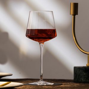 Бокалы для красного вина 18 унций с высоким длинным стеблем, выдувные вручную хрустальные бокалы для вина подарки на Рождество - Product Image 2