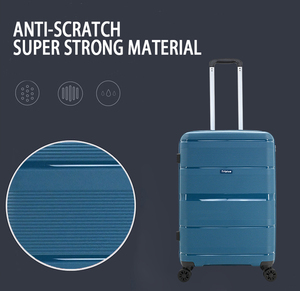 Ensembles de bagages de haute qualité <span class=keywords><strong>en</strong></span> PP intégral, valises à roulettes durables à 360 degrés, roues <span class=keywords><strong>en</strong></span> nylon PP, ensembles de valises de <span class=keywords><strong>voyage</strong></span> 20/24/28 pouces - Product Image 6