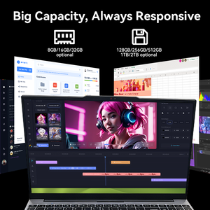 Nuovo Laptop AMD 15.6'' con Windows 11, Processore R5-3500U, RAM 16GB/32GB, SSD 512GB/1TB, Lettore di Impronte Digitali e Tastiera Retroilluminata - Product Image 4