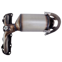 Collecteur d'échappement catalytique en céramique pour Audi Skoda Rapid Volkswagen Polo 036131703N 036178GA