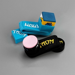 TAOM Magnetic <b>Chalk</b> Holder Belt Clip for Round and Square,Portable Pool Cue <b>Chalk</b> Holder with Silicone Clip,Silent <b>Chalk</b> Holder - Product Image 5