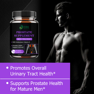 Capsules de soutien de la prostate à action directe d'usine avec vitamine E antioxydante, favorisant la santé de la prostate chez les hommes matures, 90 capsules - Product Image 6
