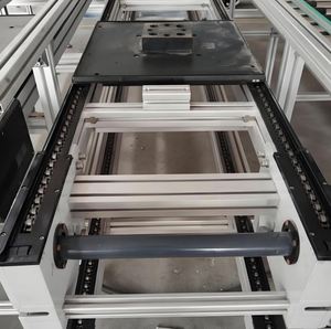 Industrial OEM Factory Automation Adjustable Speed Rubber Belt Chain Conveyor Assembly Lines Customizable Dimensions 110-415V - Product Image 6