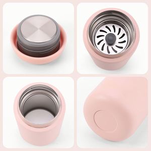 Vaso Térmico de Café de 400 ml con Logotipo Personalizado, Interior de Cerámica y Protección Antisalpicaduras, Taza de Viaje de Acero Inoxidable con Aislamiento al Vacío - Product Image 3