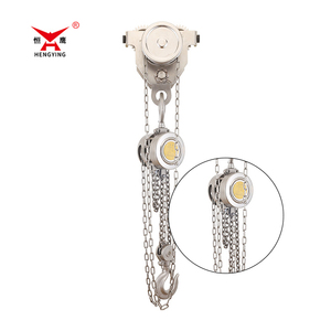 Bloques de cadena de mano de acero inoxidable combinado, superventas, con carrito - Product Image 3