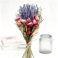 Buket Bunga Kering Boho Rustic Buatan Tangan untuk Dekorasi Pernikahan, Meja, Centerpiece, dan Latar Belakang Pesta