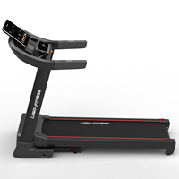Caminadora Eléctrica con Inclinación Automática, Resistente a Impactos, para Fitness y Running