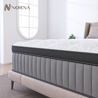 Colchón de Espuma Viscoelástica con Gel de Látex de 12 Pulgadas, Importación Premium al por Mayor, Cama Moderna, Muebles para el Hogar en Caja, Colchón de Muelles Tamaño King