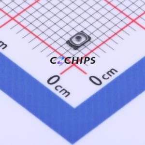 1TS026A-1800-0553-CT Tactile Switch SMD,1.6x2.6mm Switch Single Pole Single Throw Round Button 1.8N Vertical Mount - Product Image 1