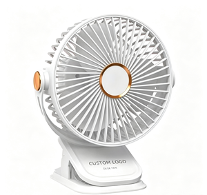 Ventilador de mano portátil recargable personalizado, mini enfriador de aire ligero para exteriores, regalos promocionales diarios. - Product Image 1