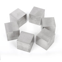 Bloc d'alliage lourd en tungstène fritté haute densité, cylindre en tungstène pur, cube de tungstène de poids cubique