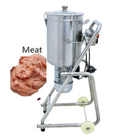 Commerciële 20l 32l Uienpasta Blender Varkensvis Breekmachine Wortelkool Chopper Fruit Tomatenpulper Machine