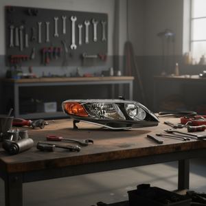 Conjunto de Faro Halógeno P0551 para el Lado Derecho, Nuevo Reemplazo de 12V para los Modelos 2006-2008 - Product Image 2