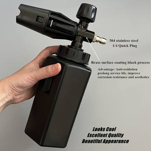 Auto waschanlage Schnees chaum kanone verstellbare Schaums prüh pistole mit Quick Connector Seifens chaum <span class=keywords><strong>generator</strong></span> - Product Image 4