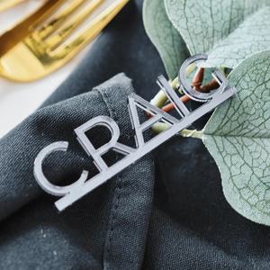 Cartes <span class=keywords><strong>de</strong></span> Place <span class=keywords><strong>de</strong></span> Mariage Personnalisées en Acrylique Miroir Doré Découpé au Laser, Étiquettes <span class=keywords><strong>de</strong></span> <span class=keywords><strong>Nom</strong></span> Personnalisées pour l'Aménagement des Tables et la Décoration - Product Image 4