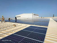 Système de rail de montage solaire en aluminium AL6005-T5 réglable, conforme à la norme AS/NZS 1170.2, rail de guidage pour panneaux solaires sur toit métallique