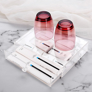 2025 <span class=keywords><strong>conteneur</strong></span> personnalisé acrylique équipements vanité organisateur boîte de rangement pour hôtel - Product Image 5