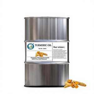 Huile essentielle de curcuma distillée à la vapeur naturelle 2 KG Qualité cosmétique - Exportateur et fabricant en gros du Madhya Pradesh, Inde - Product Image 1