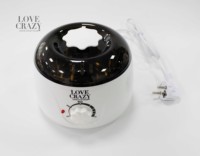 Machine à fondre la cire professionnelle Crazy AX300 Pro100 avec support en plastique rose, livraison gratuite au Pakistan