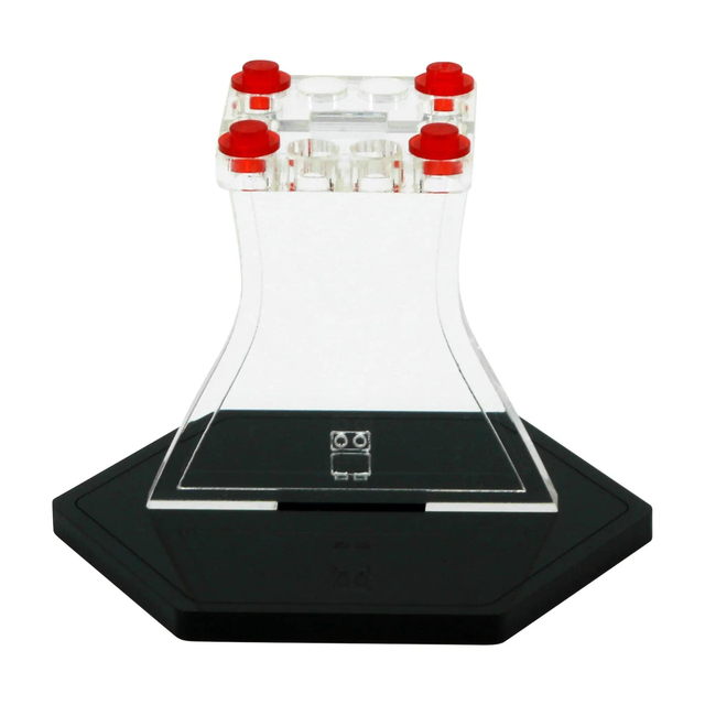 Factory Custom Wholesale Clear Acrylic Display Stand Building Blocks Display Holder for Collectibles Decoration Gifts