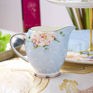 Juego <span class=keywords><strong>de</strong></span> taza y platillo <span class=keywords><strong>de</strong></span> barra <span class=keywords><strong>de</strong></span> azúcar <span class=keywords><strong>de</strong></span> tarro <span class=keywords><strong>de</strong></span> leche <span class=keywords><strong>de</strong></span> tetera grande <span class=keywords><strong>de</strong></span> China <span class=keywords><strong>de</strong></span> hueso fino azul con precio competitivo - Product Image 6