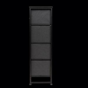 ตู้ผ้าหุ้มผ้าสำหรับห้องนั่งเล่น ทนทาน โครงเหล็กสแตนเลส MDF ไม้สน ดีไซน์ทันสมัย แบบตั้งพื้น มีตัวอย่างสีให้เลือก รองรับผ้าหุ้ม - Product Image 2