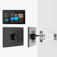 Tablet PC Android de 10 Pulgadas para Montaje en Pared, Panel Táctil para Hotel con RJ45, RS485, USB-C, Alimentación POE, Altavoces Duales, Control Inteligente