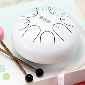 Tambor de Lengüetas de Acero Lotus de 6 Pulgadas y 8 Tonos, Tambor Etéreo, Handpan para Terapia de Sonido, Meditación, Yoga y Sanación Sonora - Product Image 2